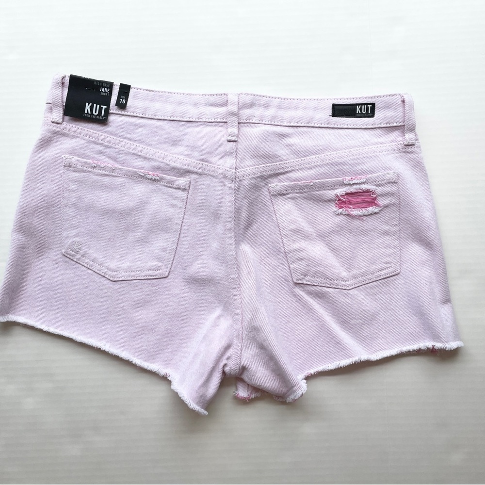 Kut From The Kloth High Rise Jane Short In Pink